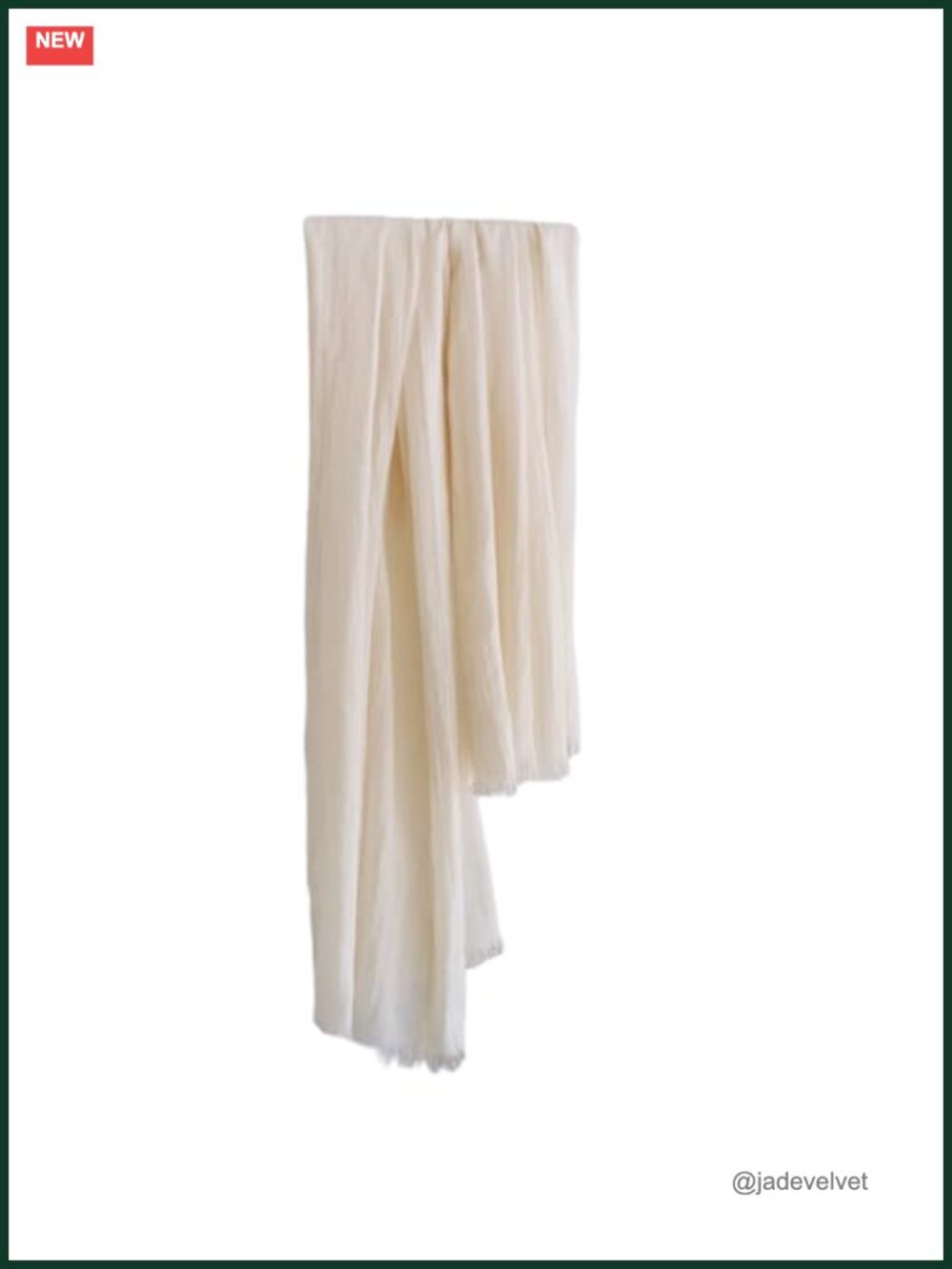 Lightweight Gauze Shawl Wrap for Women - Summer Scarf with Linen-Like Texture,